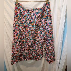 Ann Taylor Loft Floral Skirt